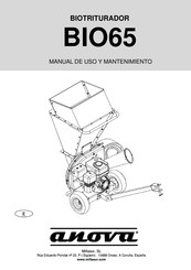 MILLASUR ANOVA BIO65 Manual De Uso Y Mantenimiento