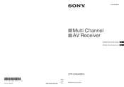 Sony STR-DA6400ES Manual De Instrucciones