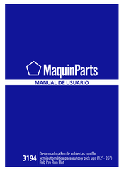 Maquin Parts Reb Pro Run Flat Manual De Usuario