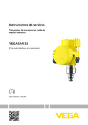 Vega VEGABAR 83 Instrucciones De Servicio