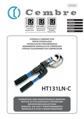 Cembre HT131LN-C Manual De Uso Y Mantenimiento