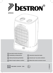 Bestron AFH218 Manual Del Usuario