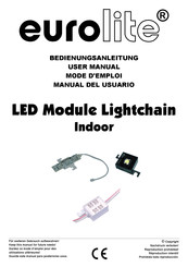 EuroLite LED Module Lightchain Manual Del Usuario