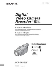 Sony Handycam DCR-TRV60E Manual De Instrucciones