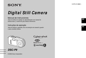 Sony Cyber-shot DSC-P9 Manual De Instrucciones