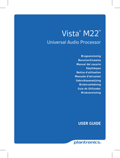 Plantronics Vista M22 Manual Del Usuario