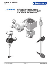 Carlisle BINKS QMG-418 Manual De Servicio