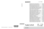 Sony Cyber-Shot DSC-WX70 Manual De Instrucciones