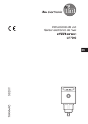 IFM Electronic efector160 LR7000 Instrucciones De Uso