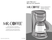 Mr Coffee U Serie Manual De Usuario