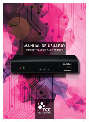 TCC KAON IR3000 Manual De Usuario