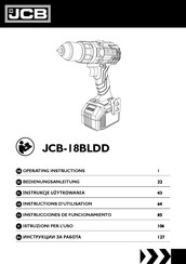 JCB JCB-18BLDD Instrucciones De Funcionamiento