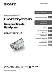 Sony Handycam HDR-CX12E Guia Practica