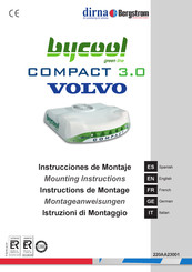 dirna Bergstrom bycool Compact 3.0 Volvo Instrucciones De Montaje