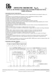 OFFICINE OROBICHE 41B Serie Manual De Instrucciones