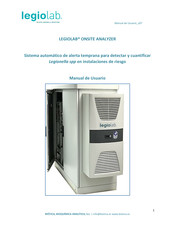 LEGIOLAB ONSITE ANALYZER Manual De Usuario