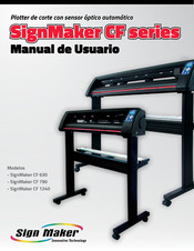 Sign Maker CF 630 Manual De Usuario