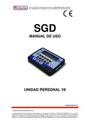 Tecnausa SGD Manual De Uso