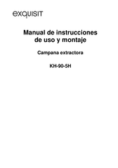 Exquisit KH-90-5H Manual De Instrucciones De Uso Y Montaje