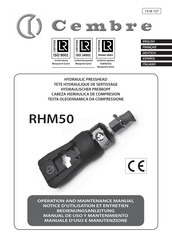 Cembre RHM50 Manual De Uso Y Mantenimiento