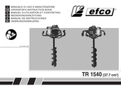 Efco TR 1540 Manual De Instrucciones