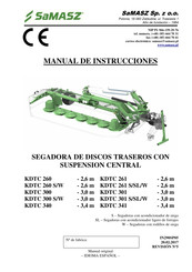 SaMASZ KDTC 260 Manual De Instrucciones