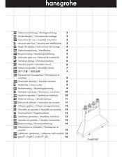 Hansgrohe 15460180 Instrucciones De Montaje