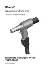 avdel AV 10 Manual De Instrucciones