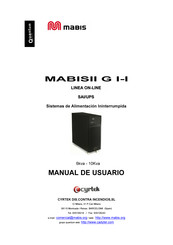 MABIS MABISII G I-I Serie Manual De Usuario