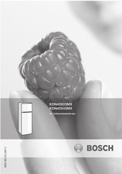 Bosch KDN40X03MX Instrucciones De Uso