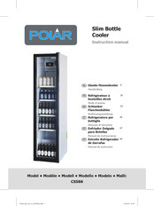 Polar Slim Bottle Cooler CS586 Manual De Instrucciones