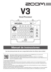Zoom V3 Manual De Instrucciones