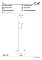 KEUCO 14956 373137 Manual De Instrucciones De Uso