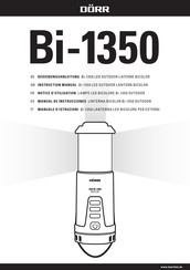 Dörr Bi-1350 Manual De Instrucciones