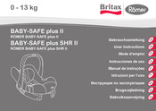 BRITAX RÖMER BABY-SAFE plus II Instrucciones De Uso