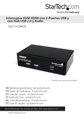 StarTech.com SV231HDMIUA Guia Del Usuario