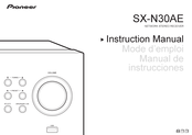 Pioneer SX-N30AE Manual De Instrucciones