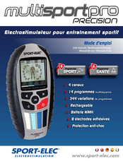 SPORT-ELEC MultiSport PRO precision Manual De Uso