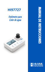 Hanna Instruments HI97727 Manual De Instrucciones