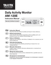 Tanita AM-120E Manual De Instrucciones