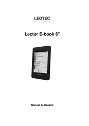 Leotec E-book 6 Manual De Usuario