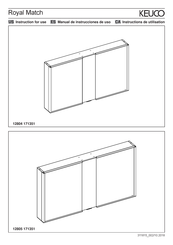 KEUCO Royal Match 12804 171351 Manual De Instrucciones
