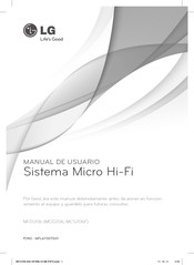 LG MCD206 Manual De Usuario