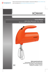 BOMANN HM 350 CB Instrucciones De Servicio