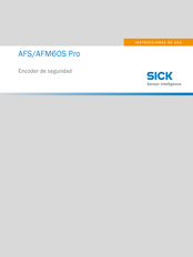 SICK AFM60S Pro Instrucciones De Uso