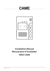 CAME 009-CK00-05 Manual De Instalación