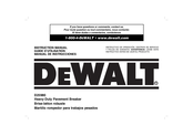 DeWalt D25980 Manual De Instrucciones