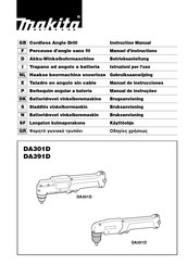 Makita DA301D Manual De Instrucciones