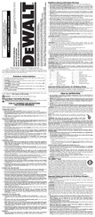 DeWalt DCD960 Manual De Instrucciones