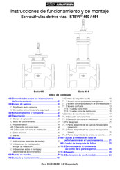 ARMATUREN STEVI 451 Serie Instrucciones De Funcionamiento